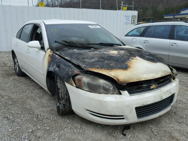 2G1WT55K789174974 - 2008 CHEVROLET IMPALA LT WHITE photo 1