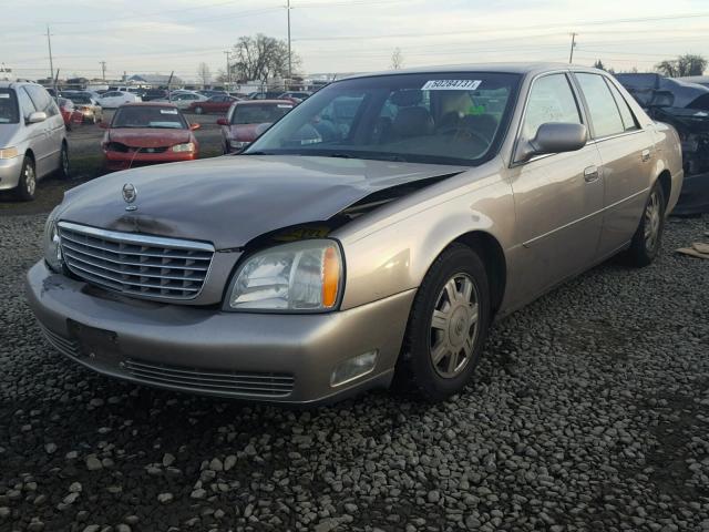 1G6KD54Y54U171483 - 2004 CADILLAC DEVILLE TAN photo 2