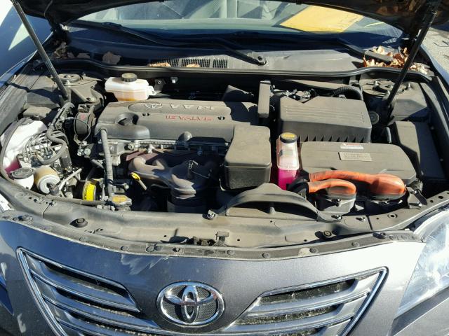 JTNBB46K173024587 - 2007 TOYOTA CAMRY NEW GRAY photo 7