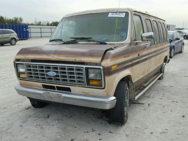 1FDDE14G0DHB44540 - 1983 FORD ECONOLINE TWO TONE photo 2