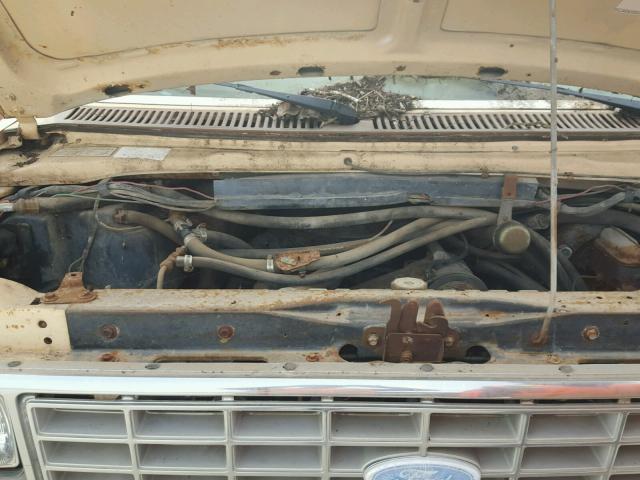 1FDDE14G0DHB44540 - 1983 FORD ECONOLINE TWO TONE photo 7