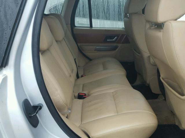 SALSF25426A915183 - 2006 LAND ROVER RANGE ROVE SILVER photo 6