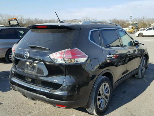 5N1AT2MT8FC810748 - 2015 NISSAN ROGUE S BLACK photo 4