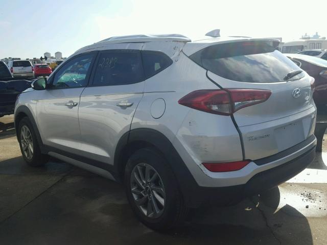 KM8J33A47HU481492 - 2017 HYUNDAI TUCSON LIM SILVER photo 3