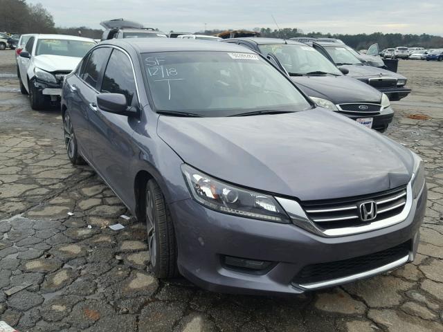 1HGCR2F50FA163608 - 2015 HONDA ACCORD SPO SILVER photo 1