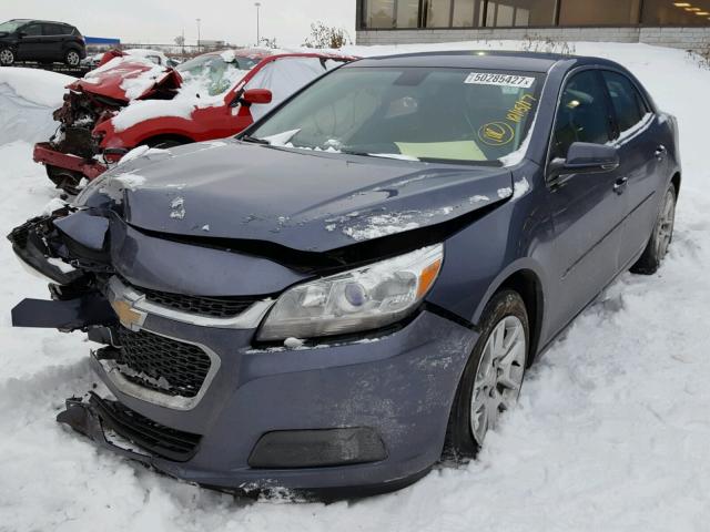 1G11C5SL5EF154412 - 2014 CHEVROLET MALIBU 1LT 蓝色 照片 2