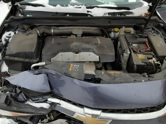 1G11C5SL5EF154412 - 2014 CHEVROLET MALIBU 1LT 蓝色 照片 7