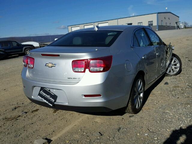 1G11E5SA3DF287242 - 2013 CHEVROLET MALIBU 2LT SILVER photo 4