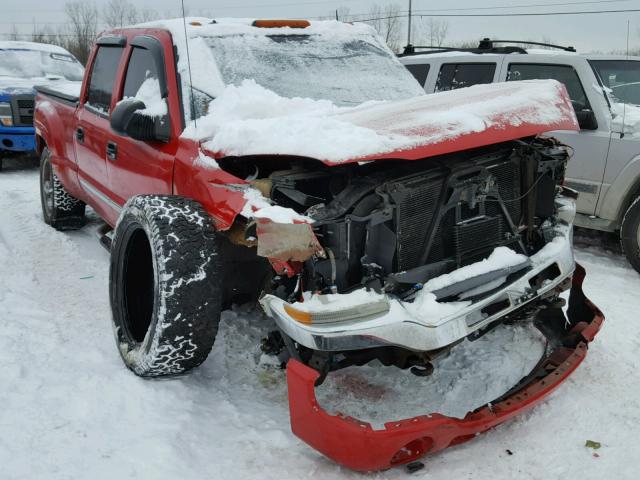 1GTGK13UX3F257357 - 2003 GMC SIERRA K15 RED photo 1