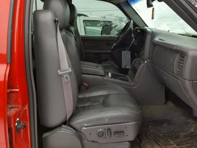 1GTGK13UX3F257357 - 2003 GMC SIERRA K15 RED photo 5