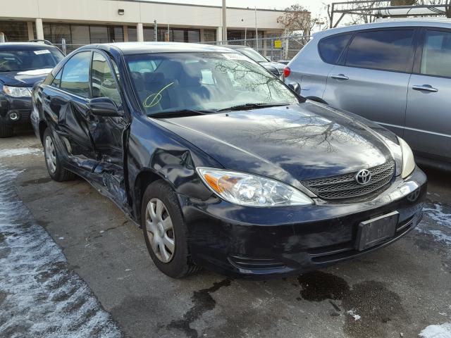 4T1BE32K34U371500 - 2004 TOYOTA CAMRY LE შავი ფოტო 1