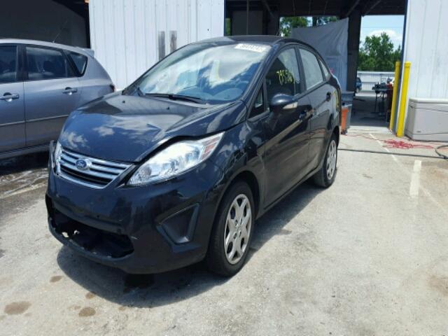 3FADP4BJ1DM171083 - 2013 FORD FIESTA SE BLACK photo 2