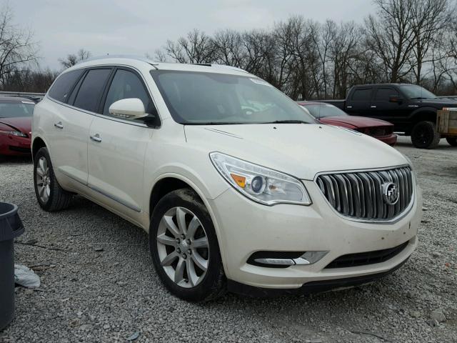 5GAKRDKD6DJ143803 - 2013 BUICK ENCLAVE WHITE photo 1