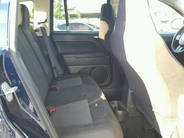 1C4NJCBB2FD246696 - 2015 JEEP COMPASS SP ლურჯი ფოტო 6