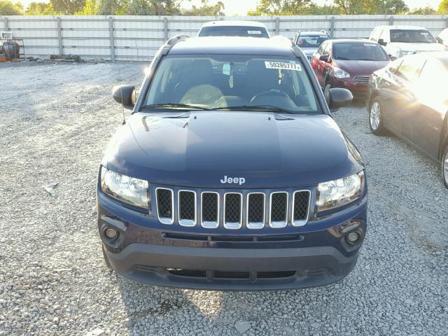 1C4NJCBB2FD246696 - 2015 JEEP COMPASS SP BLUE photo 9