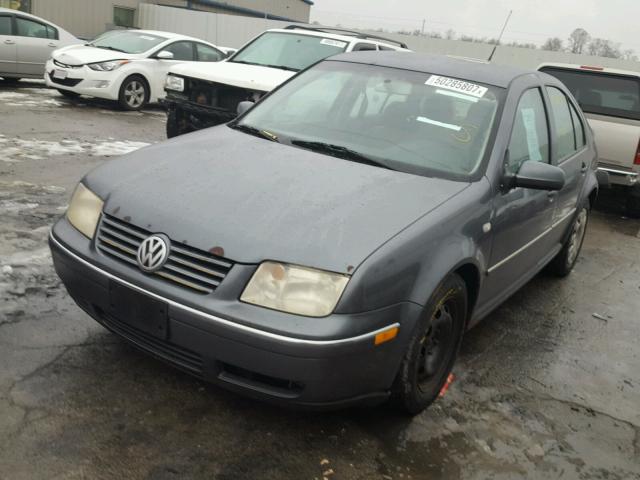 3VWRK69M64M115177 - 2004 VOLKSWAGEN JETTA GL GRAY photo 2