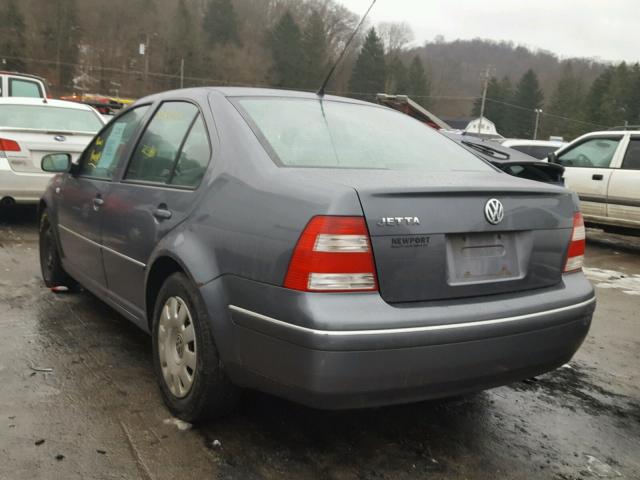 3VWRK69M64M115177 - 2004 VOLKSWAGEN JETTA GL GRAY photo 3