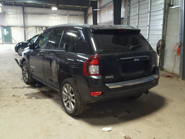 1C4NJCEA8GD699368 - 2016 JEEP COMPASS LA BLACK photo 3