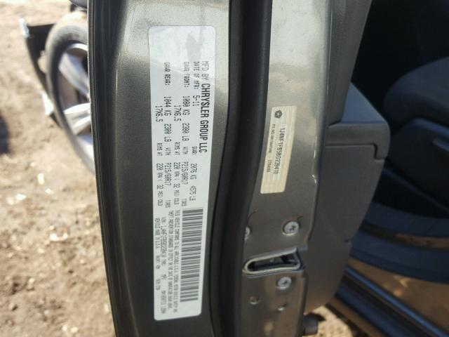 1J4NF1FB5BD239410 - 2011 JEEP COMPASS SP GRAY photo 10