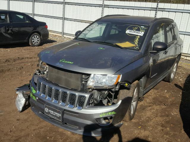 1J4NF1FB5BD239410 - 2011 JEEP COMPASS SP GRAY photo 2