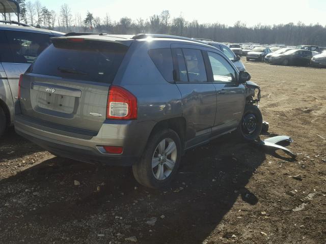 1J4NF1FB5BD239410 - 2011 JEEP COMPASS SP GRAY photo 4