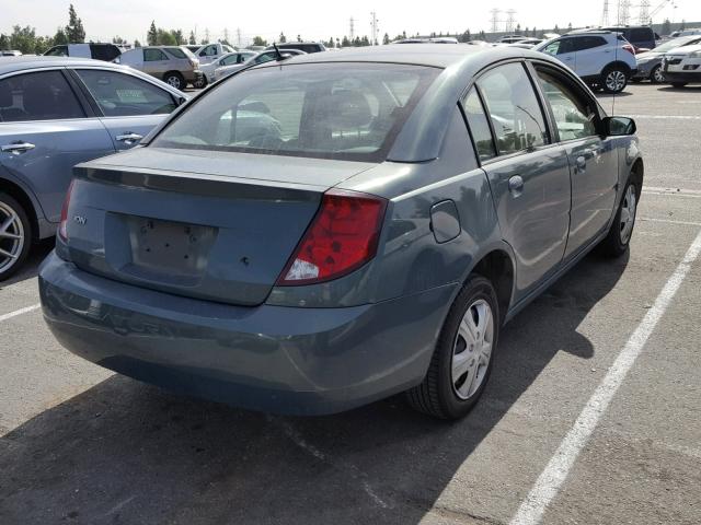 1G8AJ55FX7Z202856 - 2007 SATURN ION LEVEL GREEN photo 4