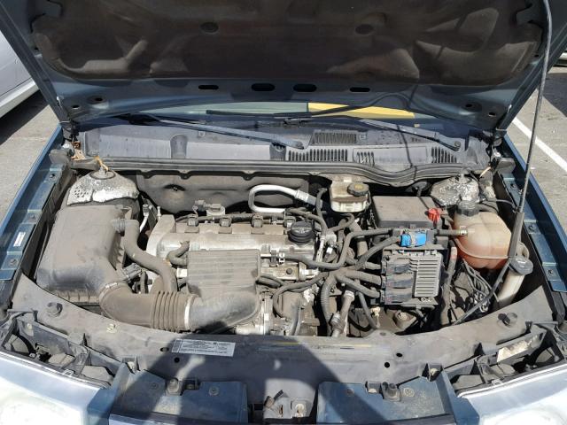 1G8AJ55FX7Z202856 - 2007 SATURN ION LEVEL GREEN photo 7