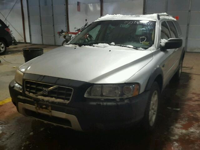 YV4SZ592261213421 - 2006 VOLVO XC70 SILVER photo 2