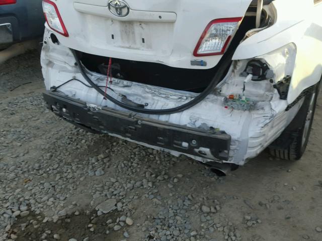 4T1BB46K29U089378 - 2009 TOYOTA CAMRY HYBR WHITE photo 9