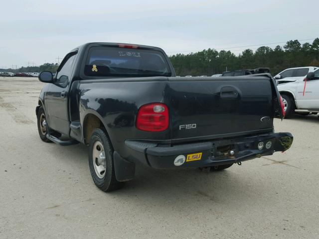 1FTRF07223KC23050 - 2003 FORD F150 BLACK photo 3