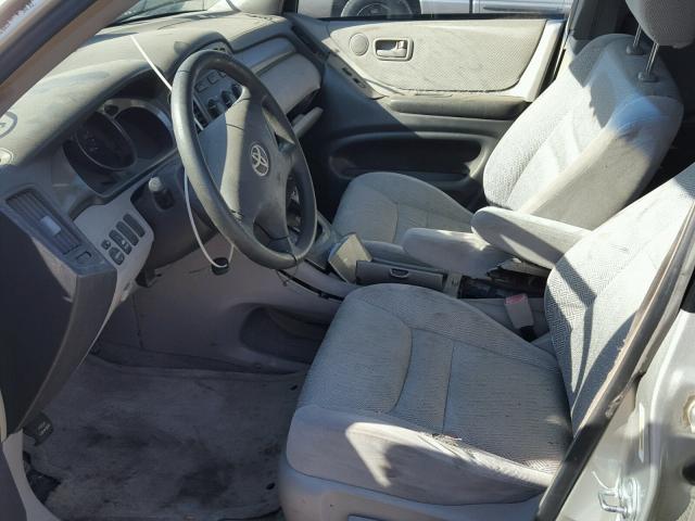 JTEGF21A630090786 - 2003 TOYOTA HIGHLANDER SILVER photo 5