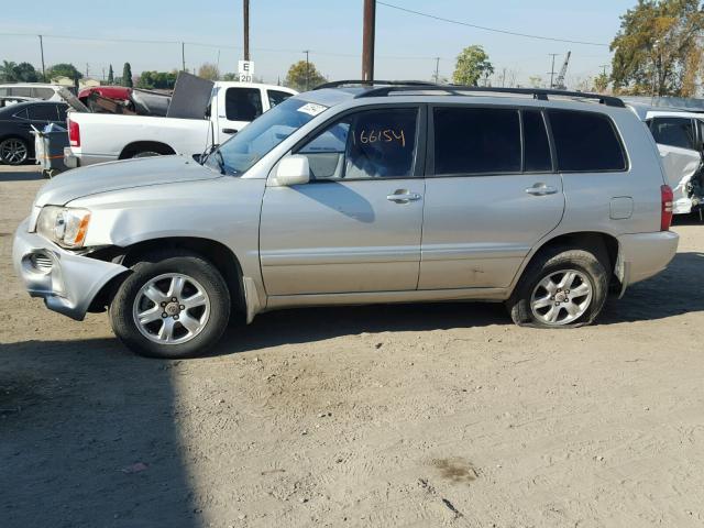 JTEGF21A630090786 - 2003 TOYOTA HIGHLANDER SILVER photo 9