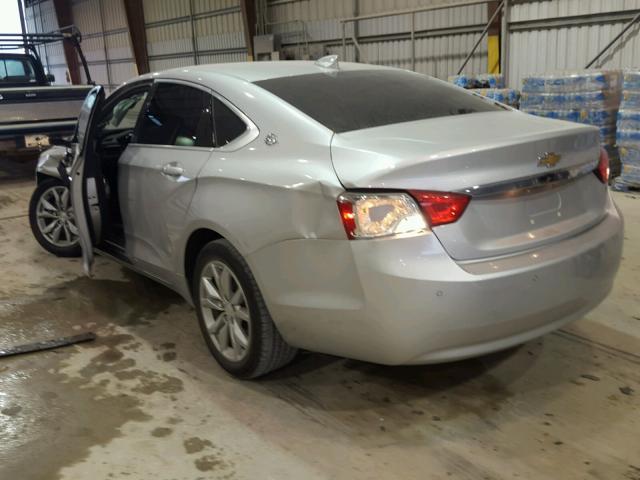 2G1105SA1G9161649 - 2016 CHEVROLET IMPALA LT SILVER photo 3