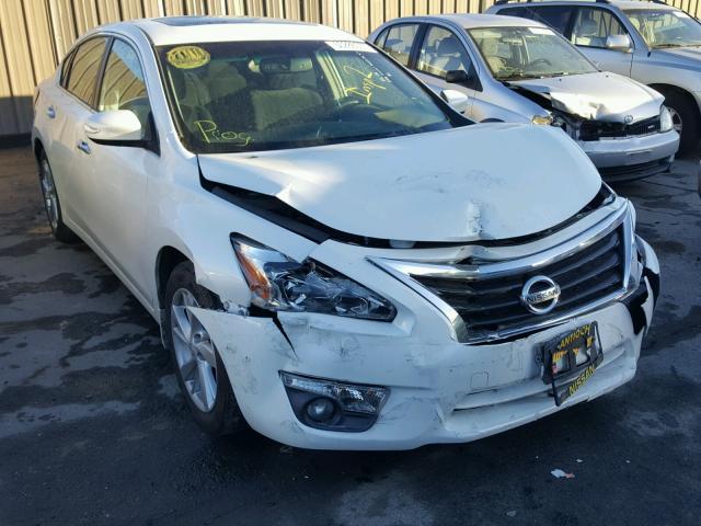 1N4AL3AP7DN477581 - 2013 NISSAN ALTIMA 2.5 WHITE photo 1