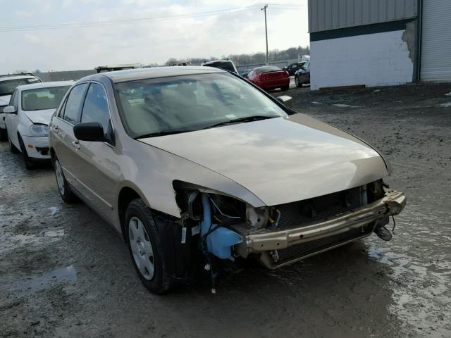 1HGCM56465A105122 - 2005 HONDA ACCORD LX TAN photo 1