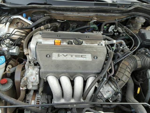 1HGCM56465A105122 - 2005 HONDA ACCORD LX TAN photo 7