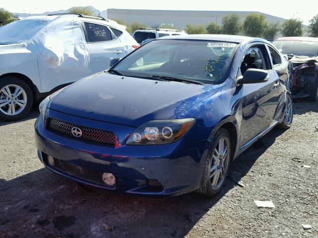 JTKDE167890282522 - 2009 TOYOTA SCION TC BLUE photo 2