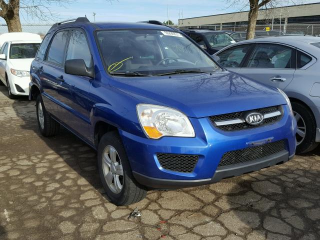 KNDJF724997590683 - 2009 KIA SPORTAGE L BLUE photo 1