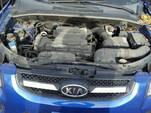 KNDJF724997590683 - 2009 KIA SPORTAGE L BLUE photo 7