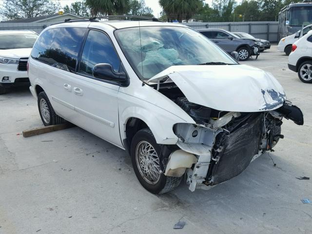 2A4GP54L67R255340 - 2007 CHRYSLER TOWN & COU WHITE photo 1