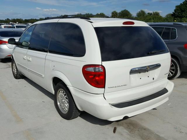 2A4GP54L67R255340 - 2007 CHRYSLER TOWN & COU WHITE photo 3