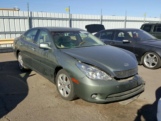 JTHBA30G865149013 - 2006 LEXUS ES 330 GREEN photo 1