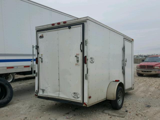 53FBE1211GF019654 - 2016 CARGO TRAILER WHITE photo 4