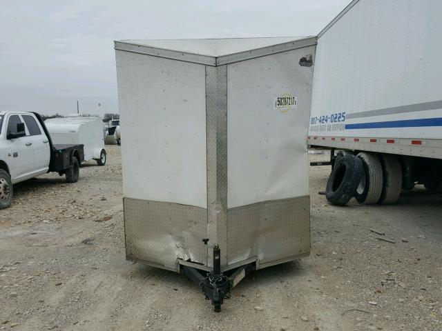 53FBE1211GF019654 - 2016 CARGO TRAILER WHITE photo 9