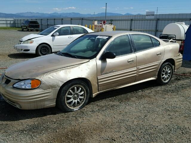 1G2NF52F12C113058 - 2002 PONTIAC GRAND AM S ოქროსფერი ფოტო 9