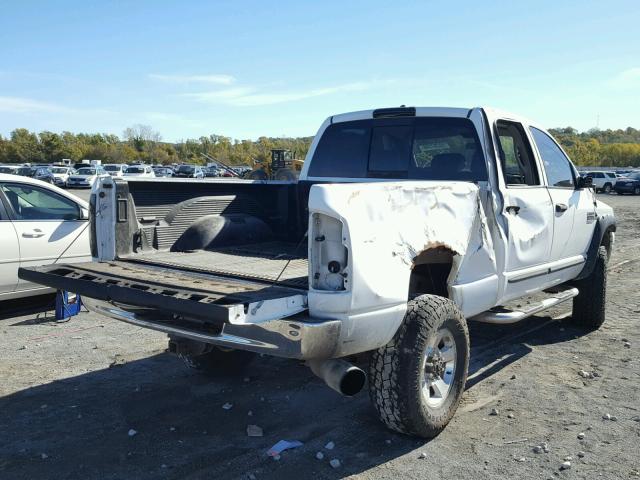 1D7KS28C47J526347 - 2007 DODGE RAM 2500 S WHITE photo 4