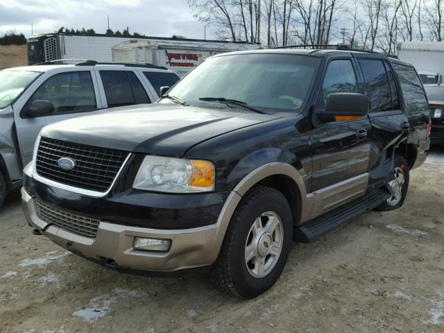 1FMFU18L63LB37414 - 2003 FORD EXPEDITION BLACK photo 2