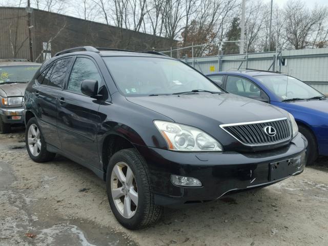 2T2HA31U75C040796 - 2005 LEXUS RX 330 BLACK photo 1