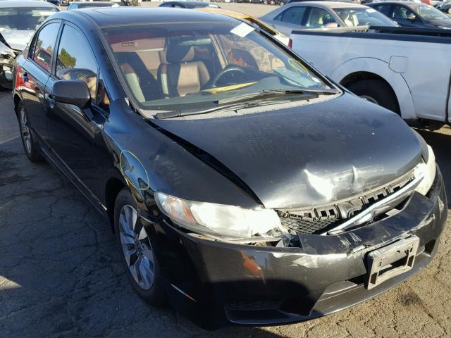 2HGFA16979H325435 - 2009 HONDA CIVIC EXL 黑色 照片 1