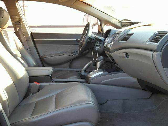 2HGFA16979H325435 - 2009 HONDA CIVIC EXL 黑色 照片 5